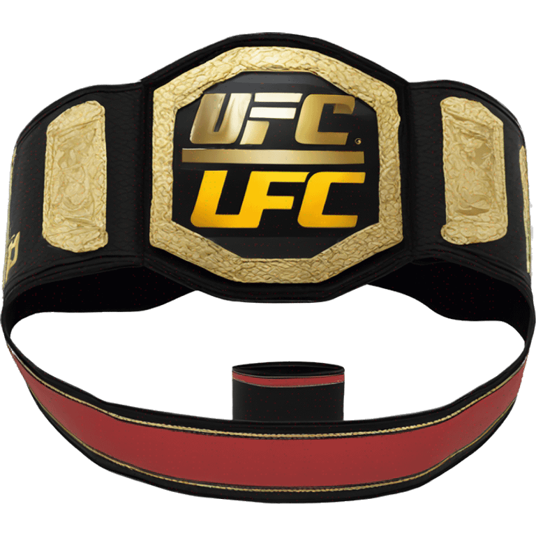 Ufc belt emoji