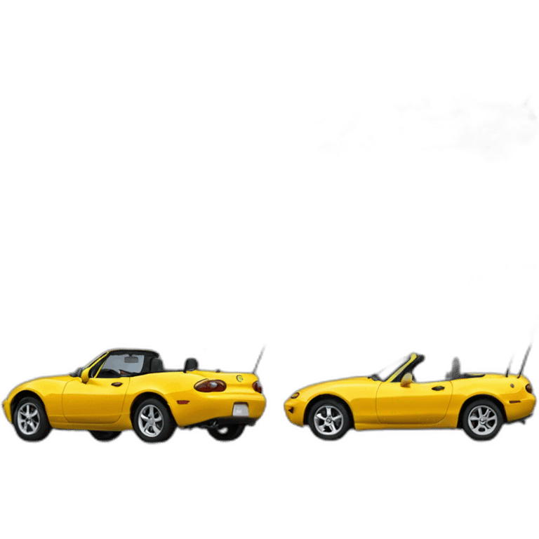 Mazda miata na emoji