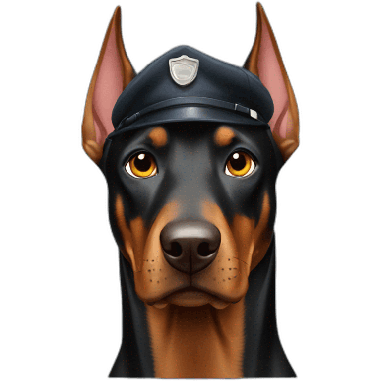 doberman-inspector emoji