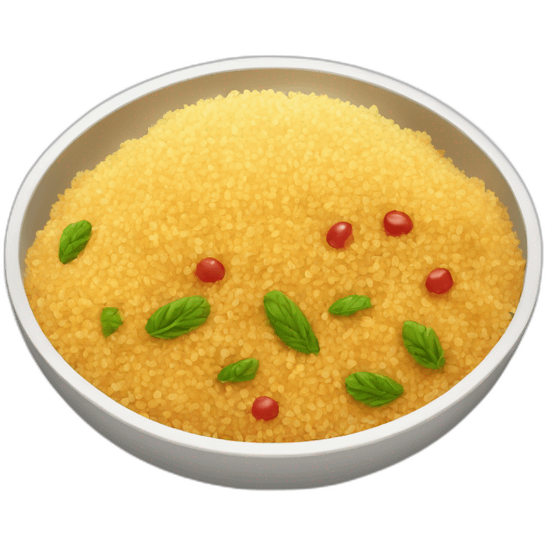 Meal of couscous emoji