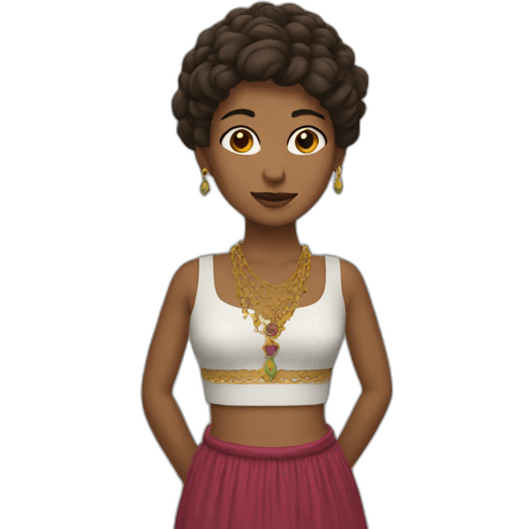 Gitana emoji