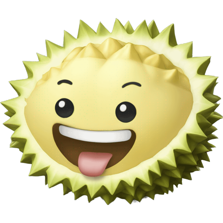 Durian fruit emoji