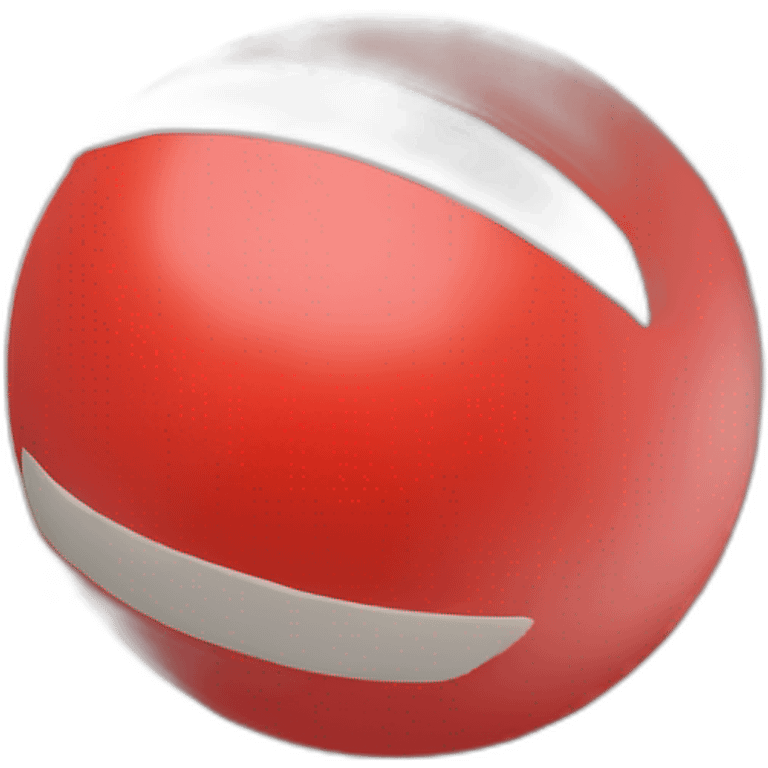 red poké ball emoji