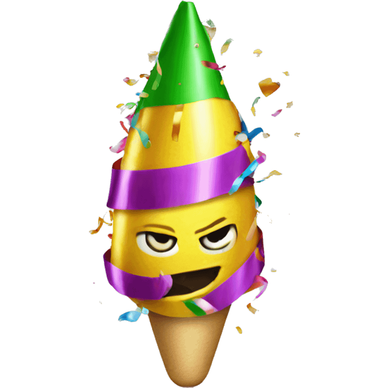 party popper emoji