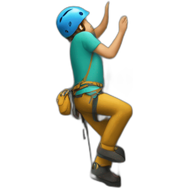 climbing emoji