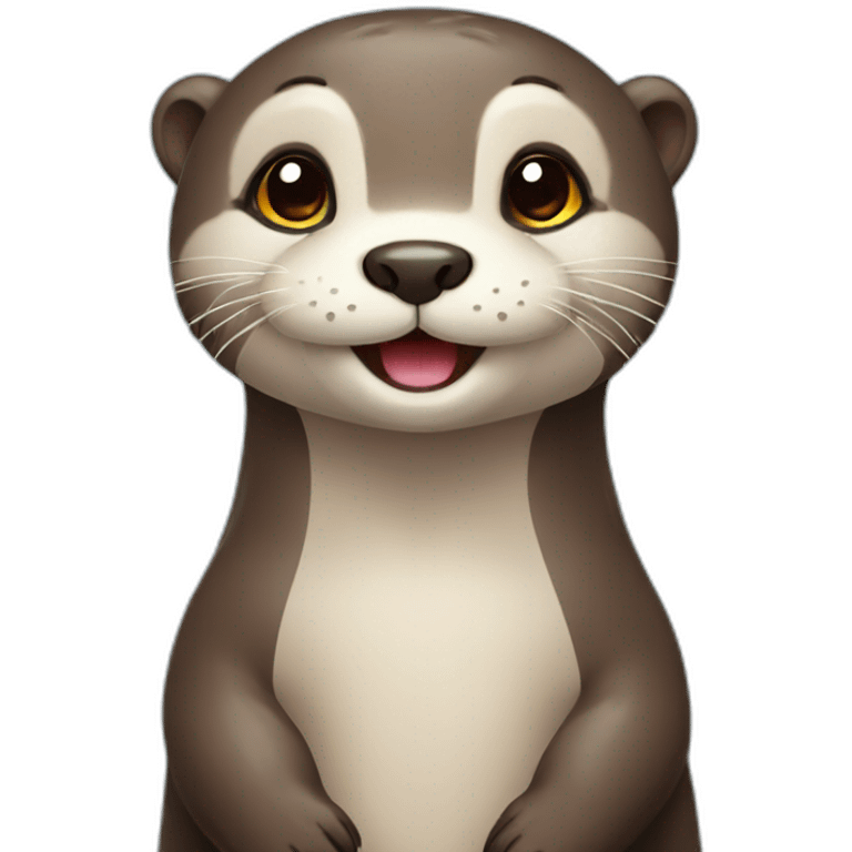 Cute otter  emoji