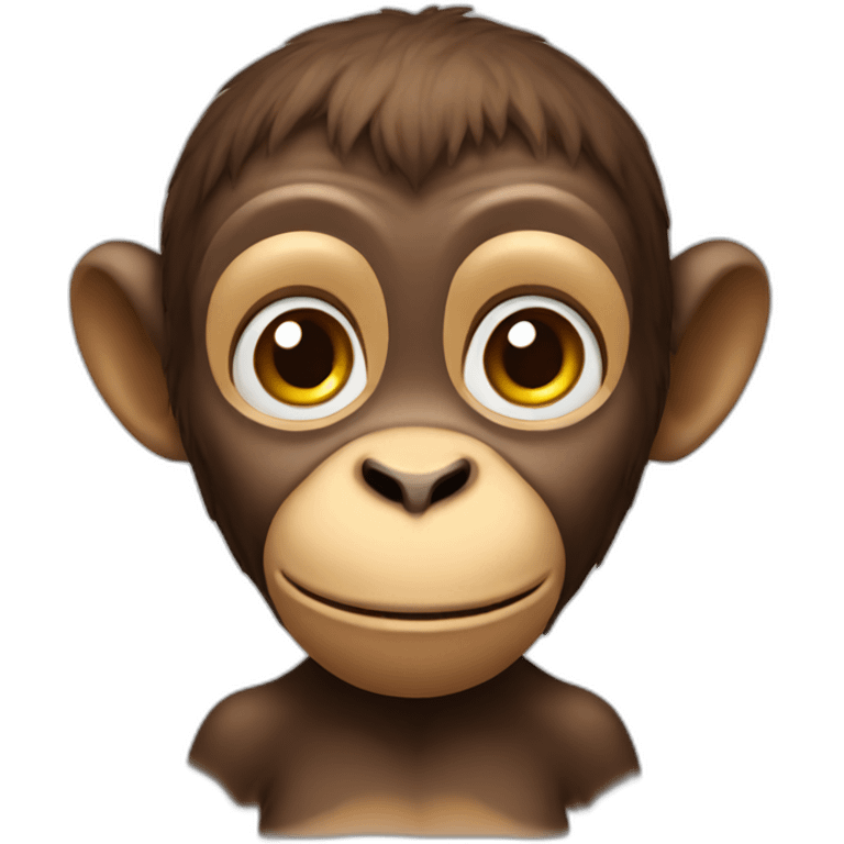 curious monkey emoji