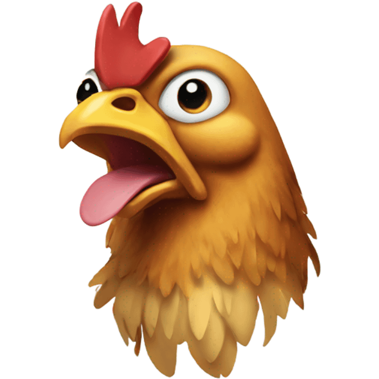 Chicken muncher emoji