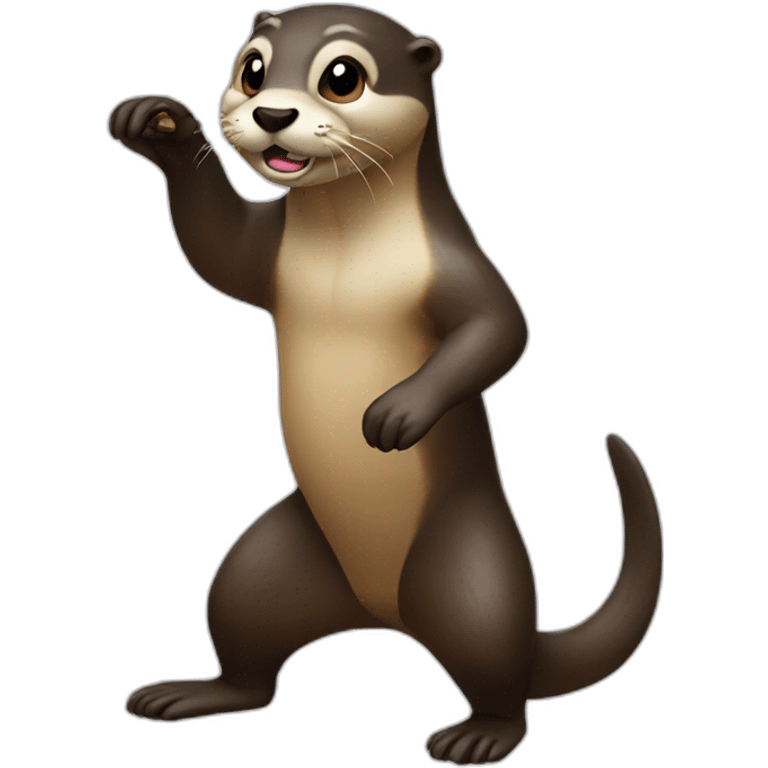 Twerk otter emoji