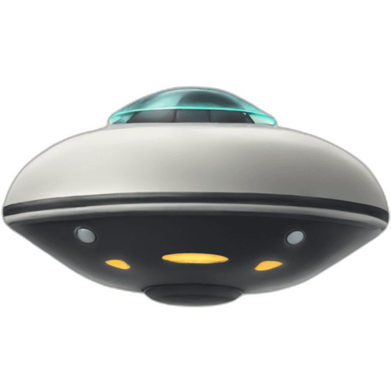 Ufo lifting cow emoji