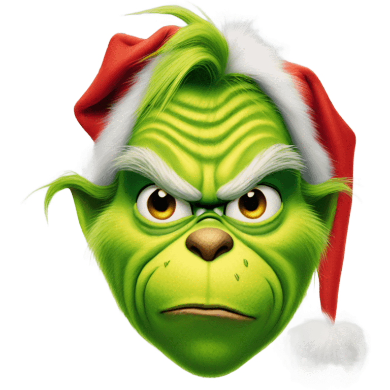 The grinch emoji