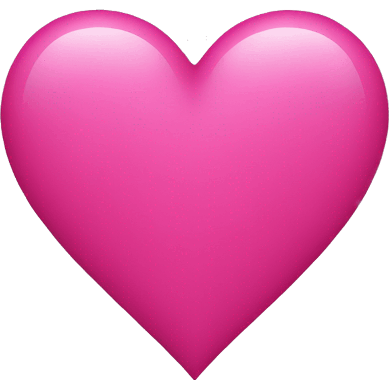 Plain dark pink heart emoji