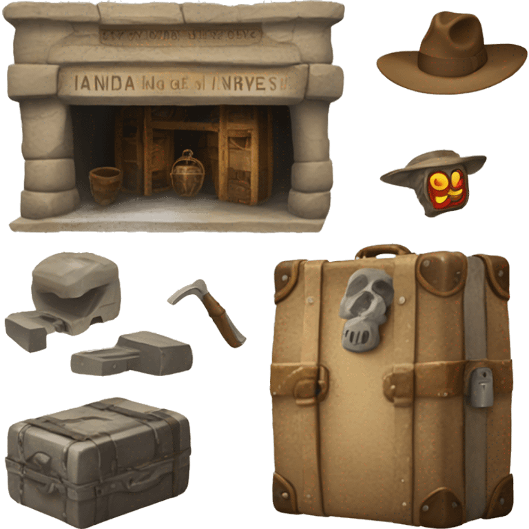 Indiana Jones's Hangar of Relics emoji