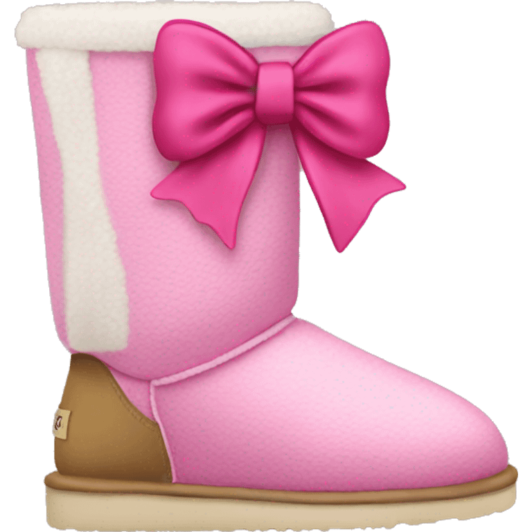 Uggs with bows emoji