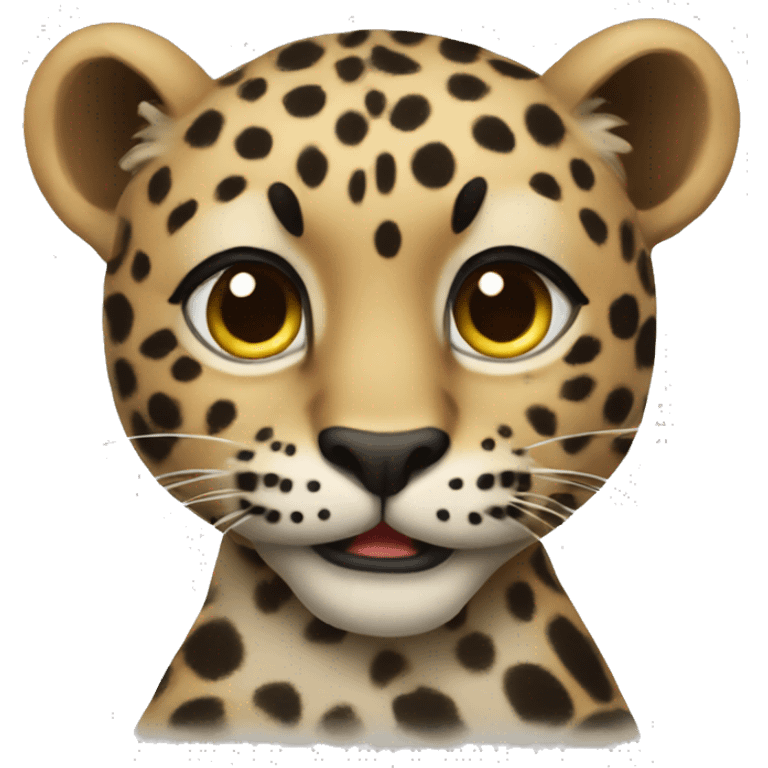 Cuore leopardato  emoji