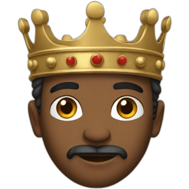 King of the French emoji