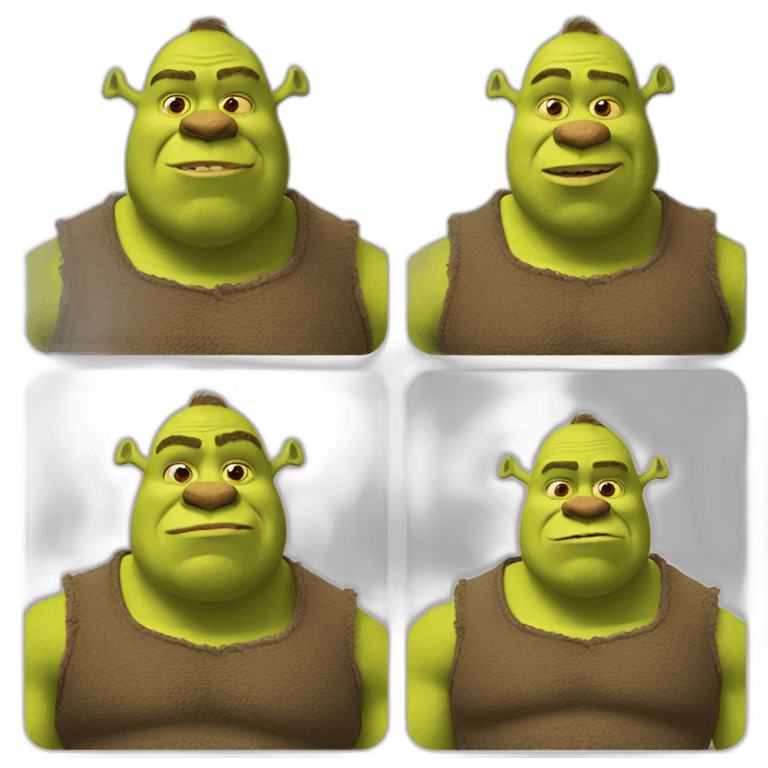 shrek with boobs emoji