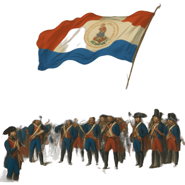 Drapeau commune paris 1871 emoji