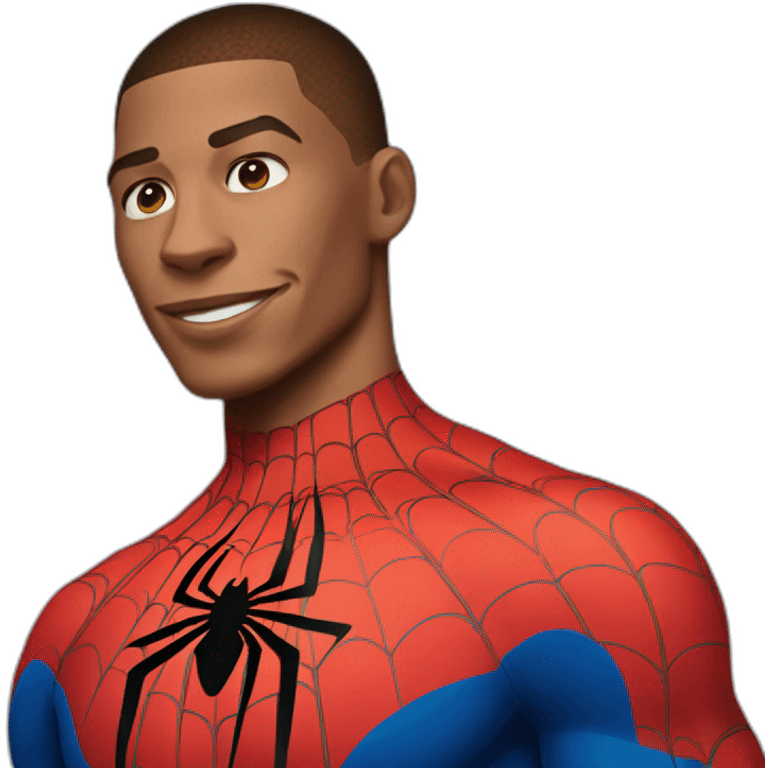 Spider-man et mbappe emoji