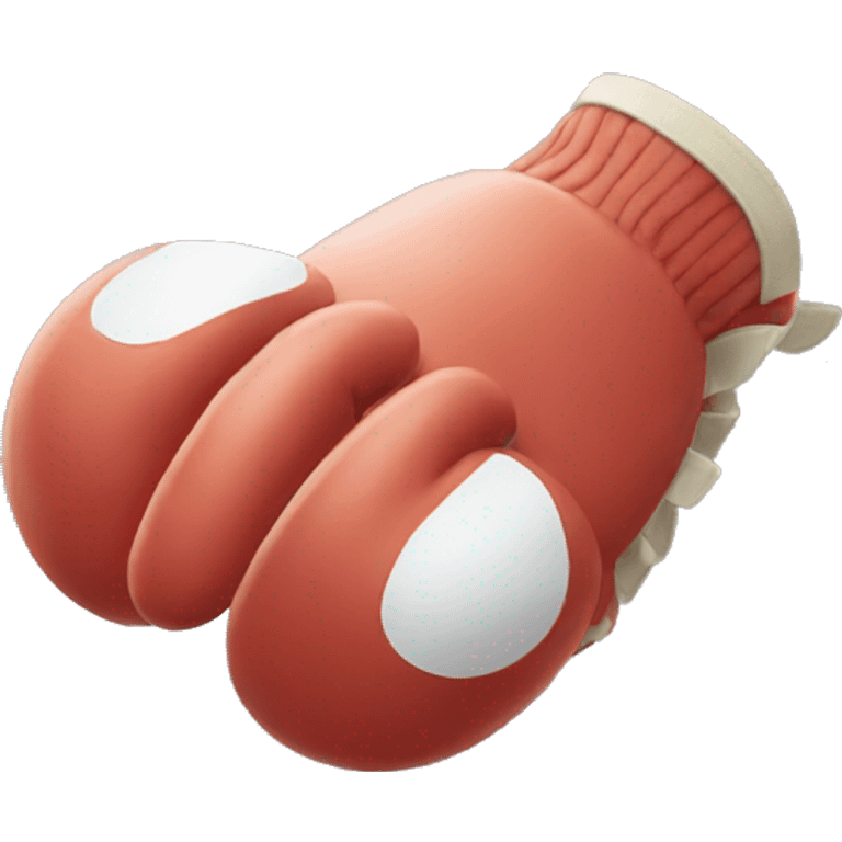 knuckles the echidna glove emoji