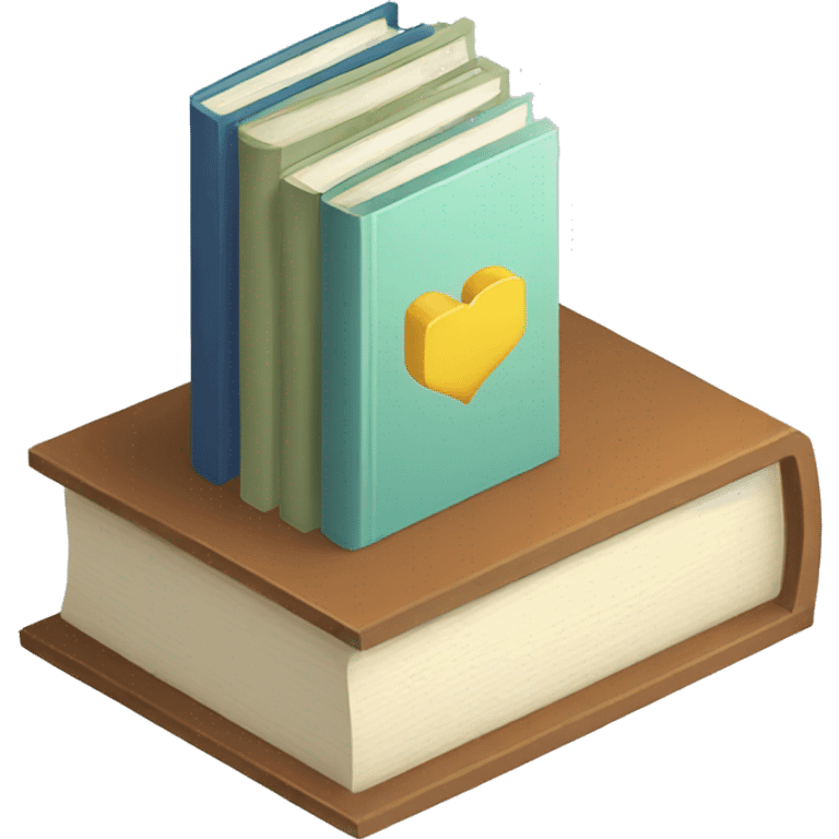 isometric book emoji