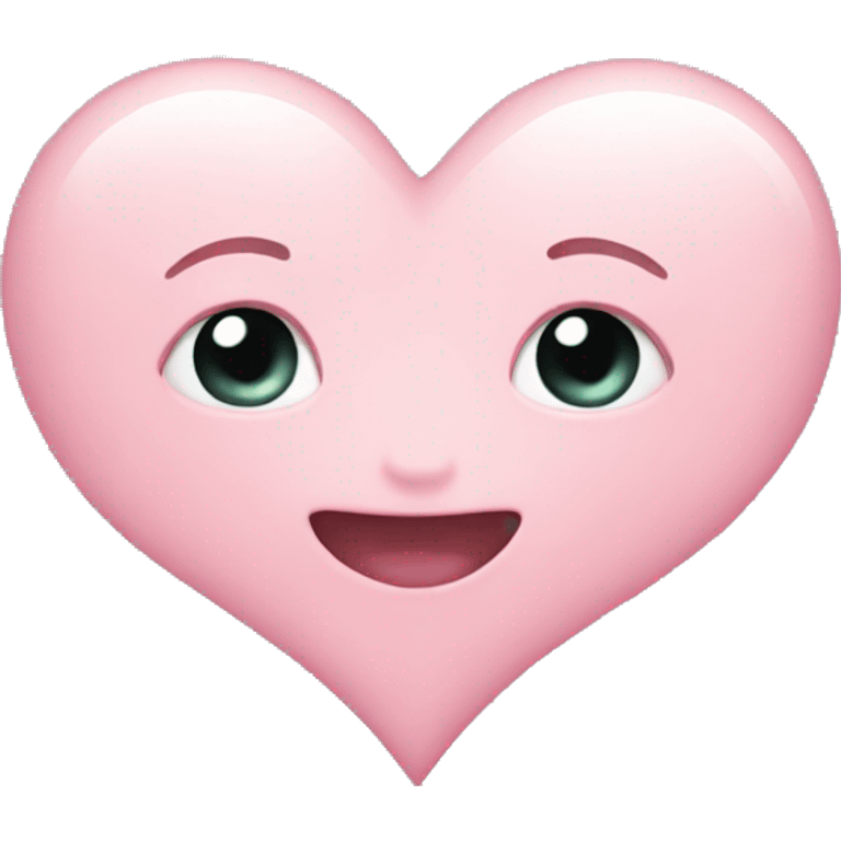 baby pink heart emoji