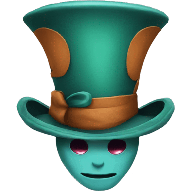 Mad Hatter hat emoji