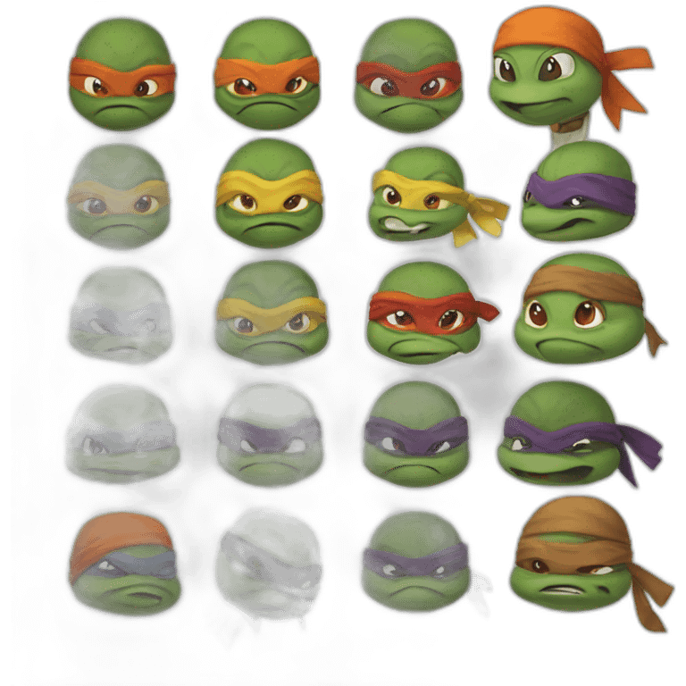 Ninja turtles emoji