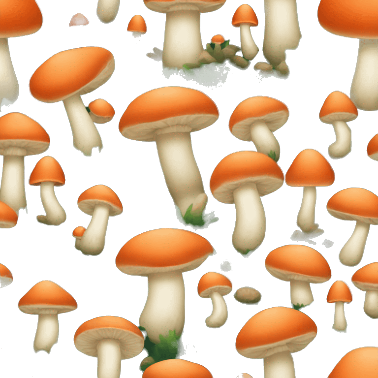 Mushroom forest  emoji