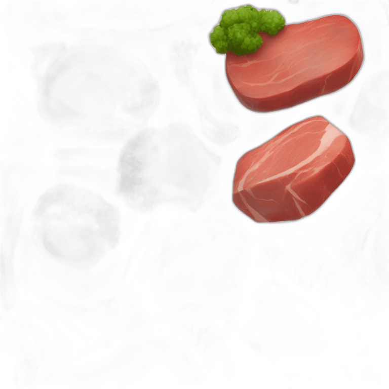 healthy meat vegetable food emoji