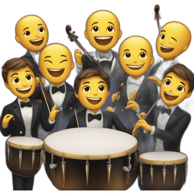 happy symphony emoji