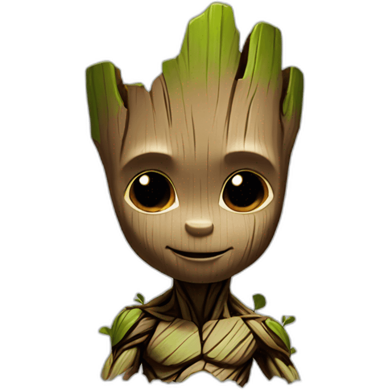 baby Groot emoji