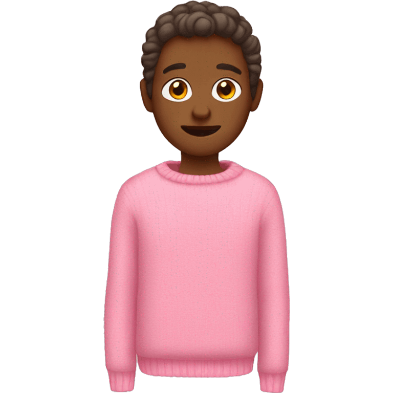 pink sweater emoji