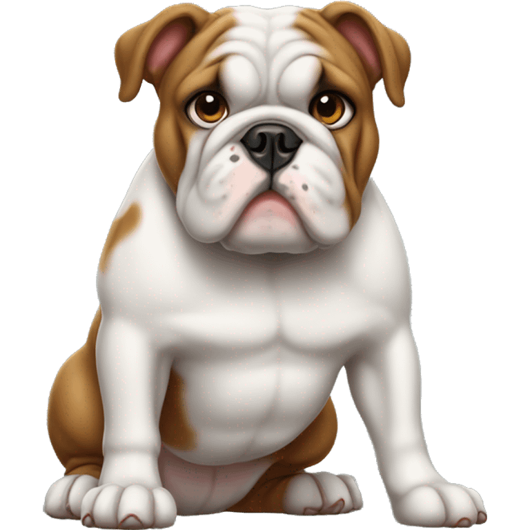 Bulldog french emoji