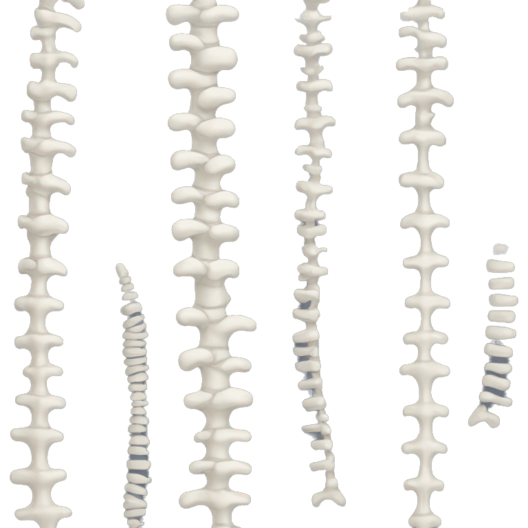 Human spine emoji