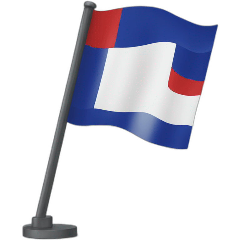 waving french flag emoji