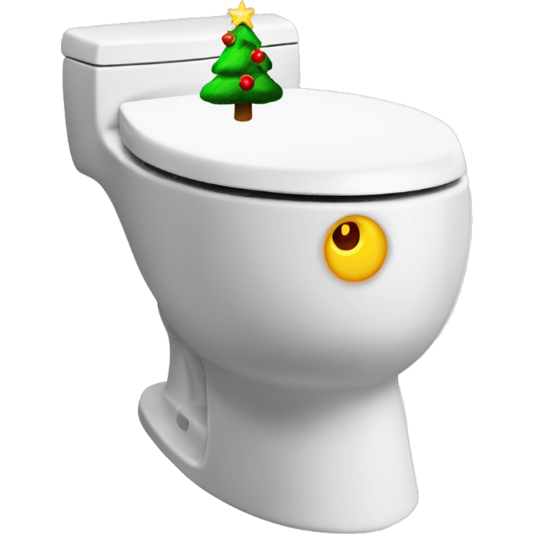 Skibidi toilet but Christmas  emoji