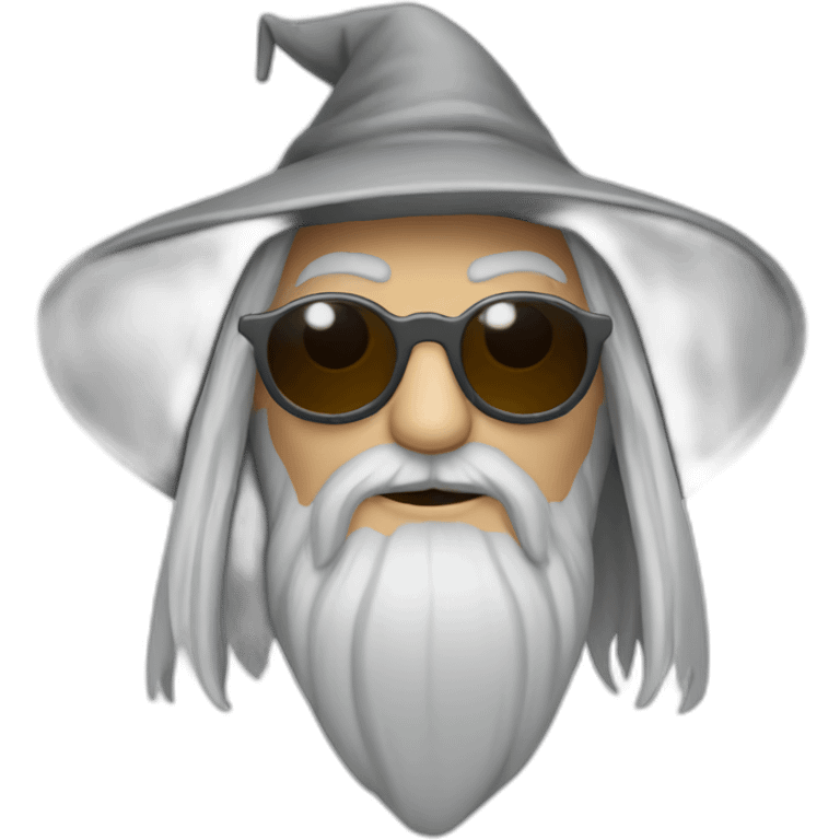 Gandalf with sunglasses  emoji