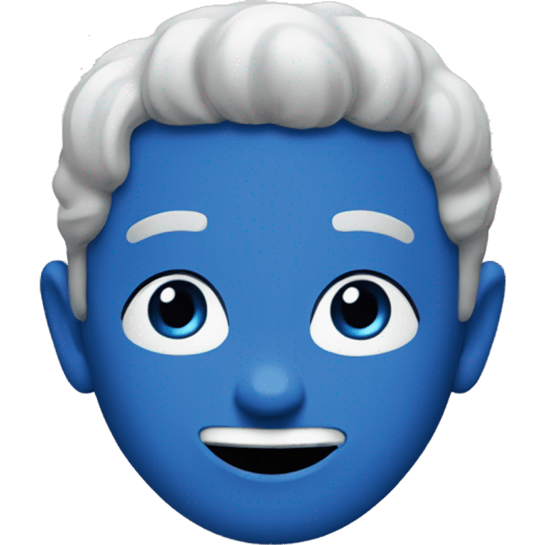 Blue Netflix ‘N’ emoji