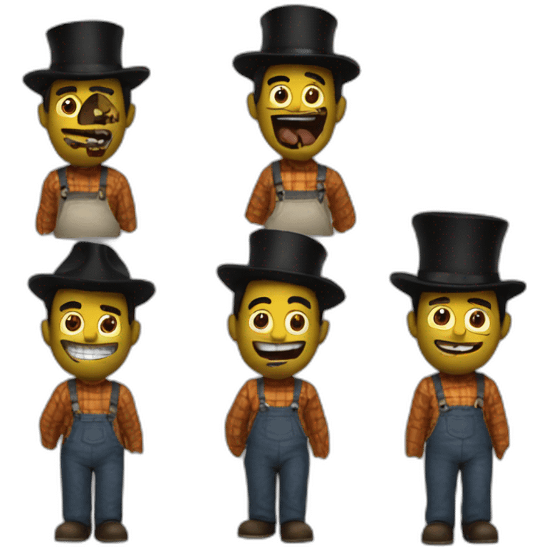 Five nitgh at freddy emoji