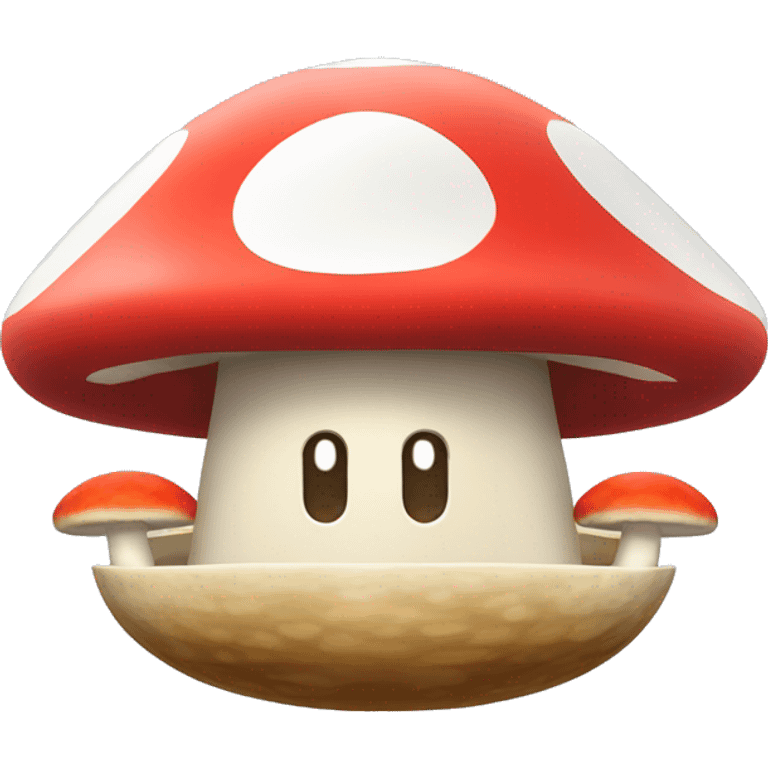 Mario-style Mushroom Yacht emoji