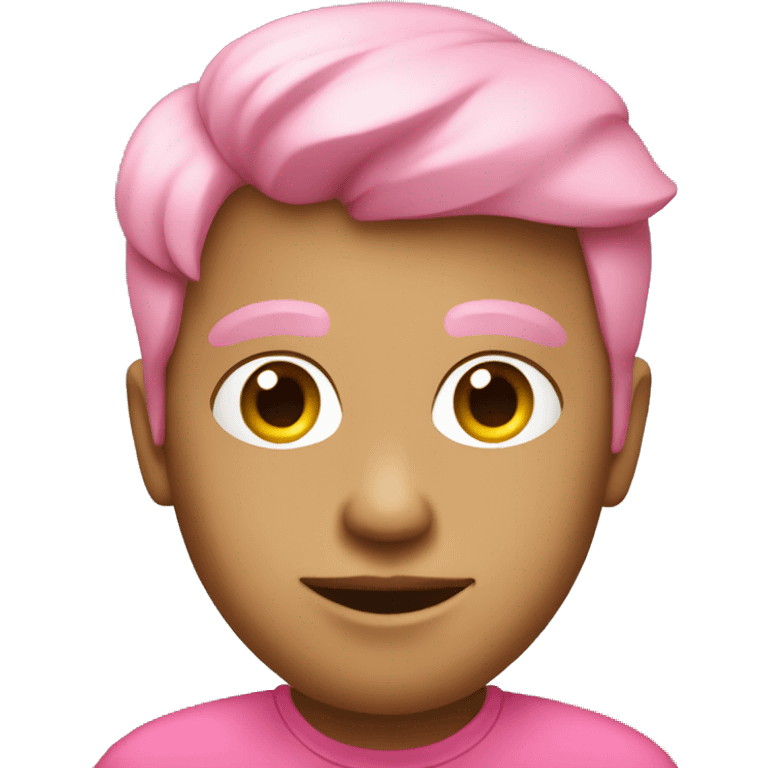 Pink software engineer emoji