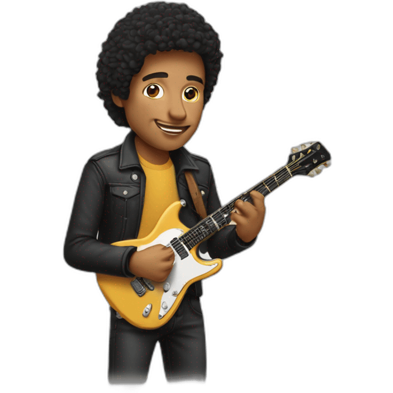 humnel acevedo, guitar player emoji