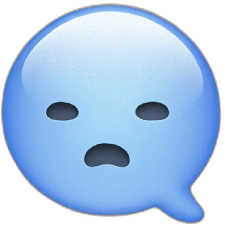 iMessage bubble emoji