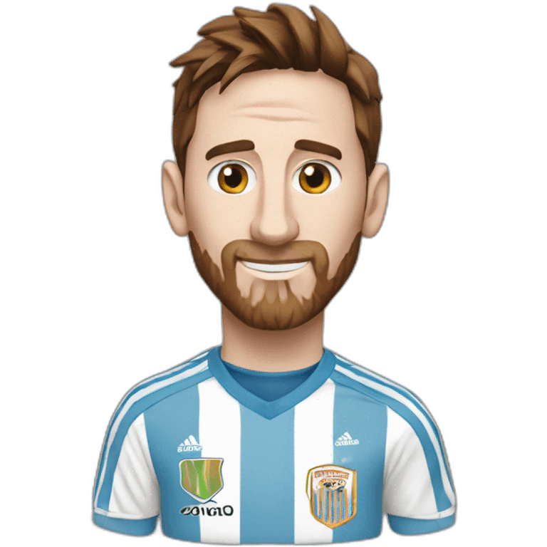 Messi chèvre coupe du monde emoji