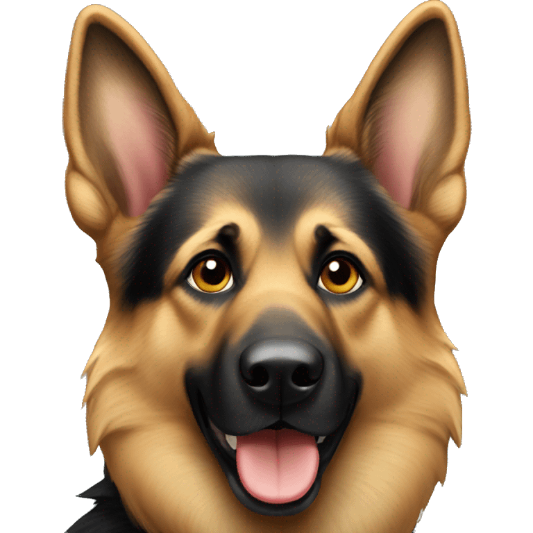 German Shepard  emoji