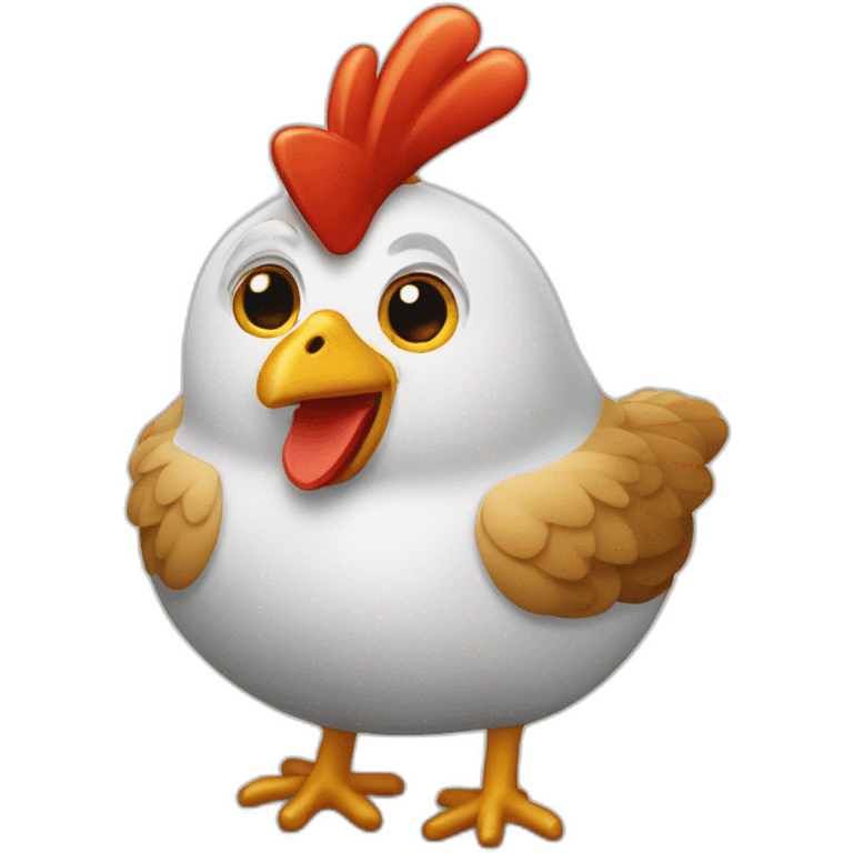 Un poulet farcis  emoji