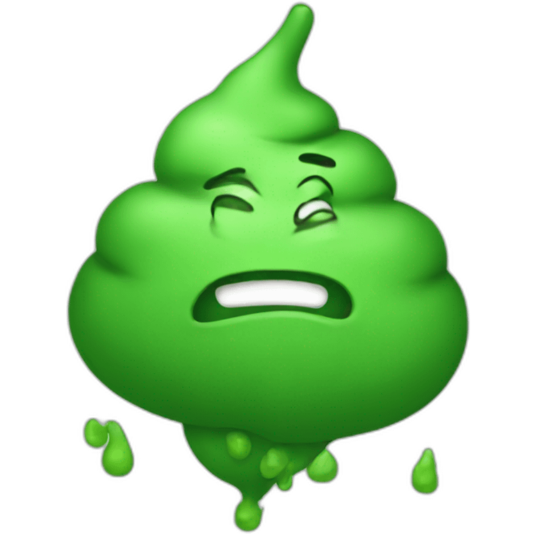 green poop emoji