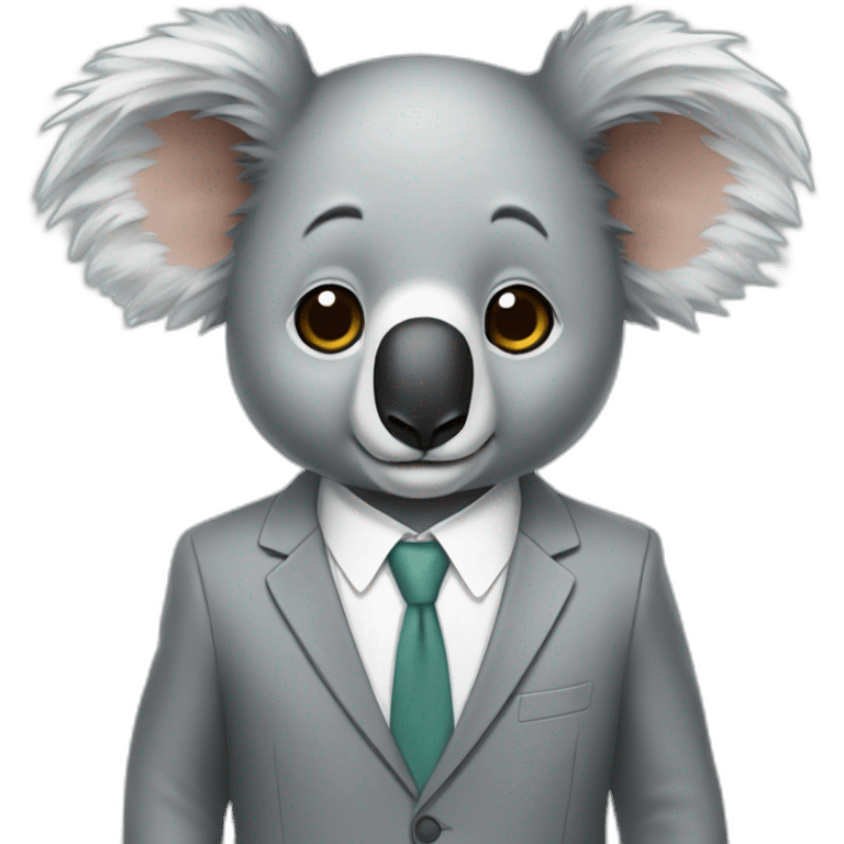 koala suit emoji