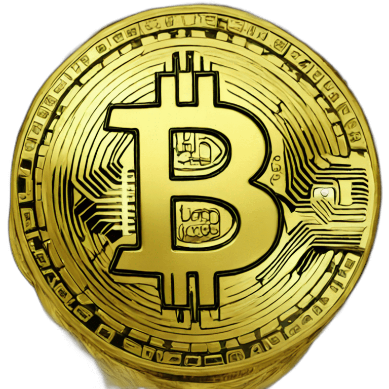 Bitcoin coin emoji